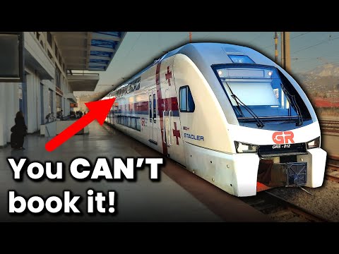 How I travelled in Europe’s MOST LUXURIOUS Train Seat! - Georgian Railway